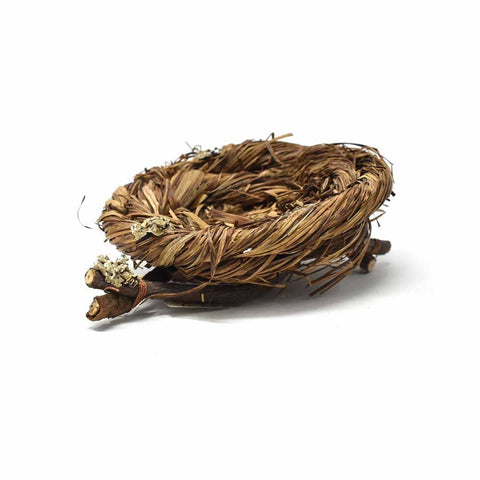Bird's Nest With Twig Base, Natural, 5-Inch