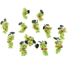 Small Plastic Grape Vase Fillers, 3-Inch, 12-Count
