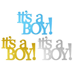 It's a Boy Glittered EVA Foam Decoration, 22-3/4-inch