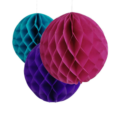 Round Paper Honeycomb Ball, 9-3/4-Inch