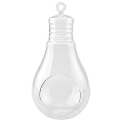 Lightbulb Shaped Hanging Glass Terrarium