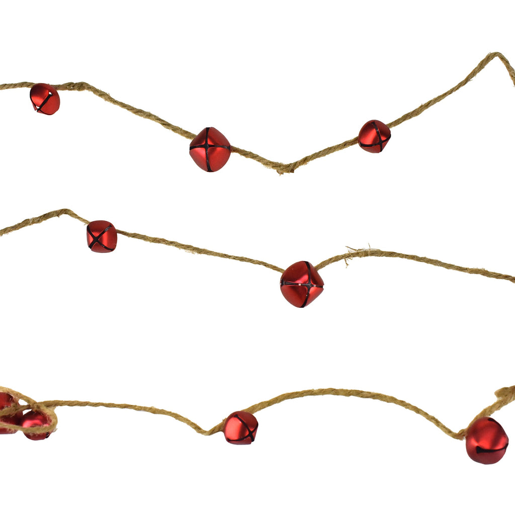 Christmas Jingle Bells Garland, 6-Feet