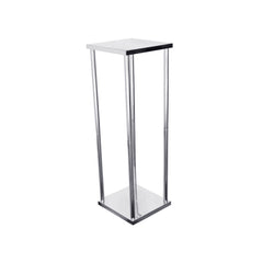 Metallic Pillar Centerpiece Stand, 30-Inch