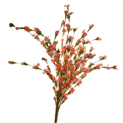 Artificial Wax Perennial Spring Flower Bush, 23-Inch