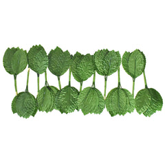 Artificial Leaf Bundle Pick, 4-1/2-Inch, 12-Count - Green