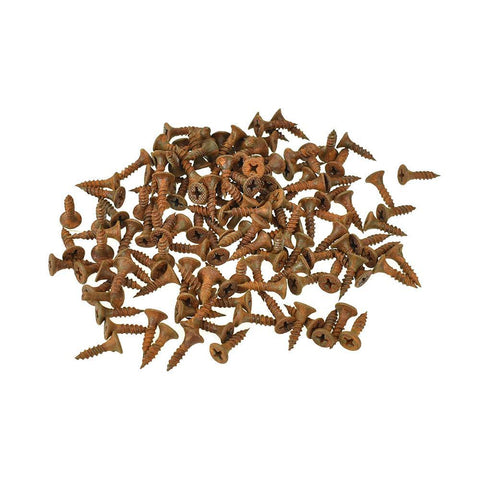 Rusted Craft Screws, 1/2-Inch