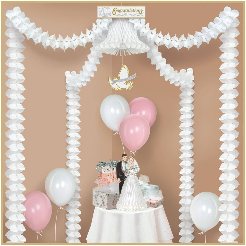 Party Canopy Decorating Kit, 20-feet, Bridal Shower / Wedding