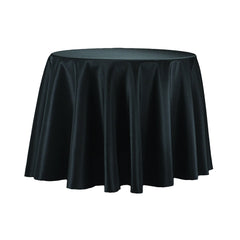 Round Polyester Tablecloth, 90-Inch