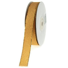 Shimmering Metallic Ribbon, 5/8-Inch, 25 Yards