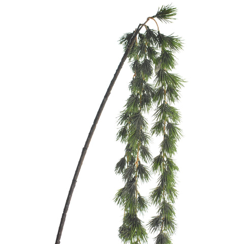 Artificial Ming Pine Hanging Spray, 45-Inch