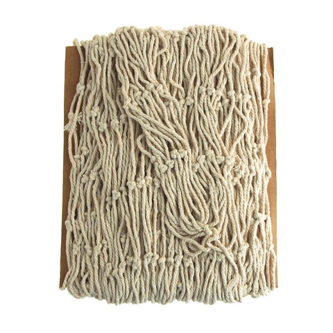 Fish Netting Rope Party Theme Decor, Natural, 6.6-Feet