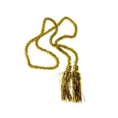 Metallic Foil Tassel Cord, 7-Feet