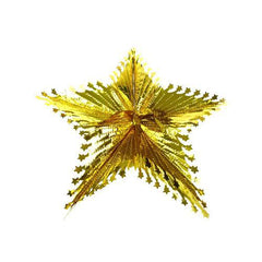 Star Metallic Foil Hanging Decor, 21-Inch