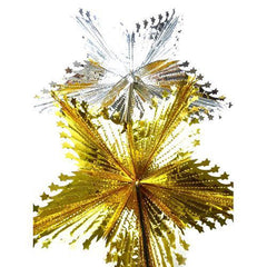 Star Metallic Foil Hanging Decor, 21-Inch