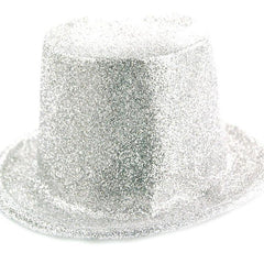 Party Top Hat with Glitters, 10-inch