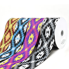 Southwestern Pattern Printed Ribbon, 1-1/2-Inch, 3-Yard