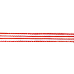 Christmas Iridescent Horizontal Stripes Wired Ribbon, 3/8-Inch, 10-Yard