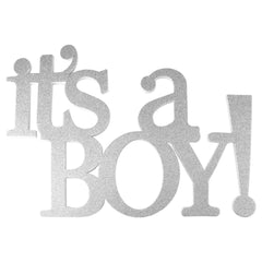 It's a Boy Glittered EVA Foam Decoration, 22-3/4-inch