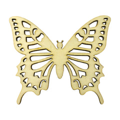 DIY Butterfly Laser Cut Craft Wood Shapes, 3-1/8-Inch, 4-Count