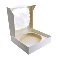 Paper Pie Box with Pie Insert, 12-Inch