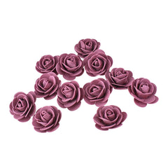 Craft Foam Roses, 1-3/4-Inch, 12-Count