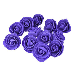 Craft Foam Roses, 3-Inch, 12-Count