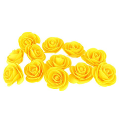 Craft Foam Roses, 3-Inch, 12-Count