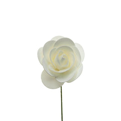 Rose Foam Flower With Stem Wedding Decor
