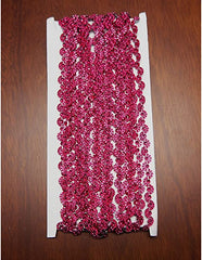 Wave Faux Rhinestone Banding Trim Strand, 10mm, 10 Yards