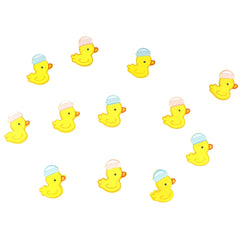 Mini Duck Wooden Party Favors, 1-1/2-Inch, 12-Count