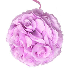 Silk Flower Kissing Balls Wedding Centerpiece, 10-Inch
