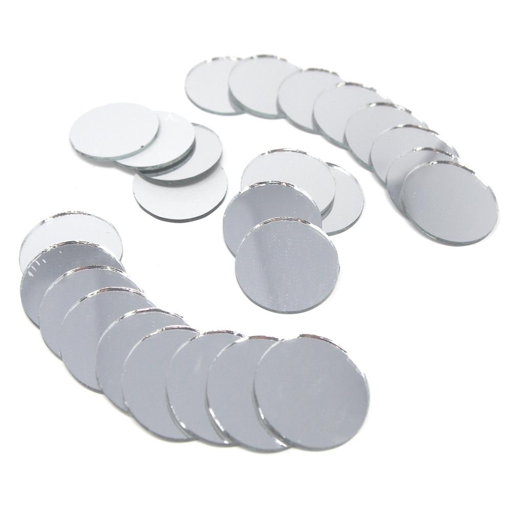 Round Mirror Table Scatter, 1-Inch, 25-Count