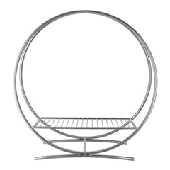 Metallic Twin Hoop Centerpiece Stand, 32-Inch