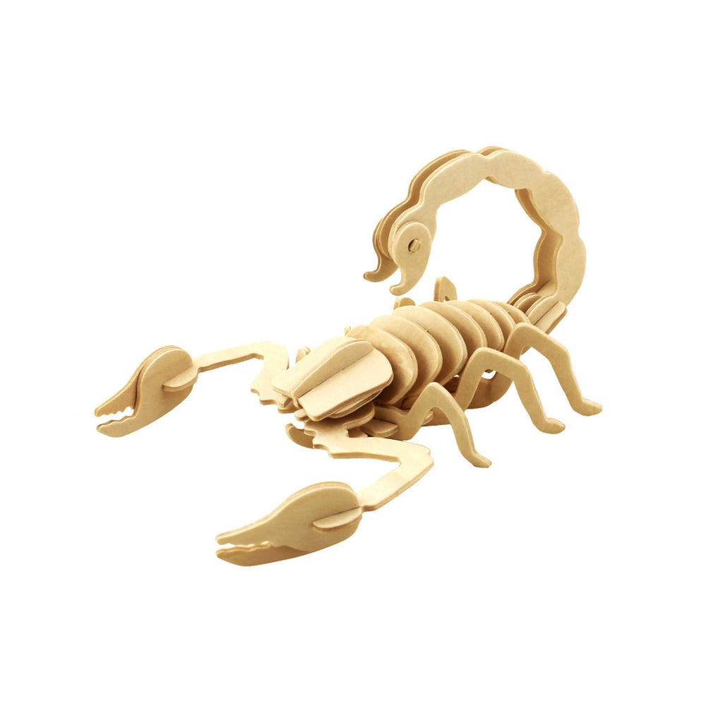 Scorpion 3D Wooden Puzzle, 7-3/4-Inch