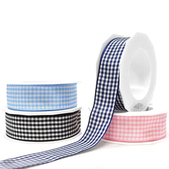 Country Check Pattern Ribbon, 1-Inch, 10-Yard