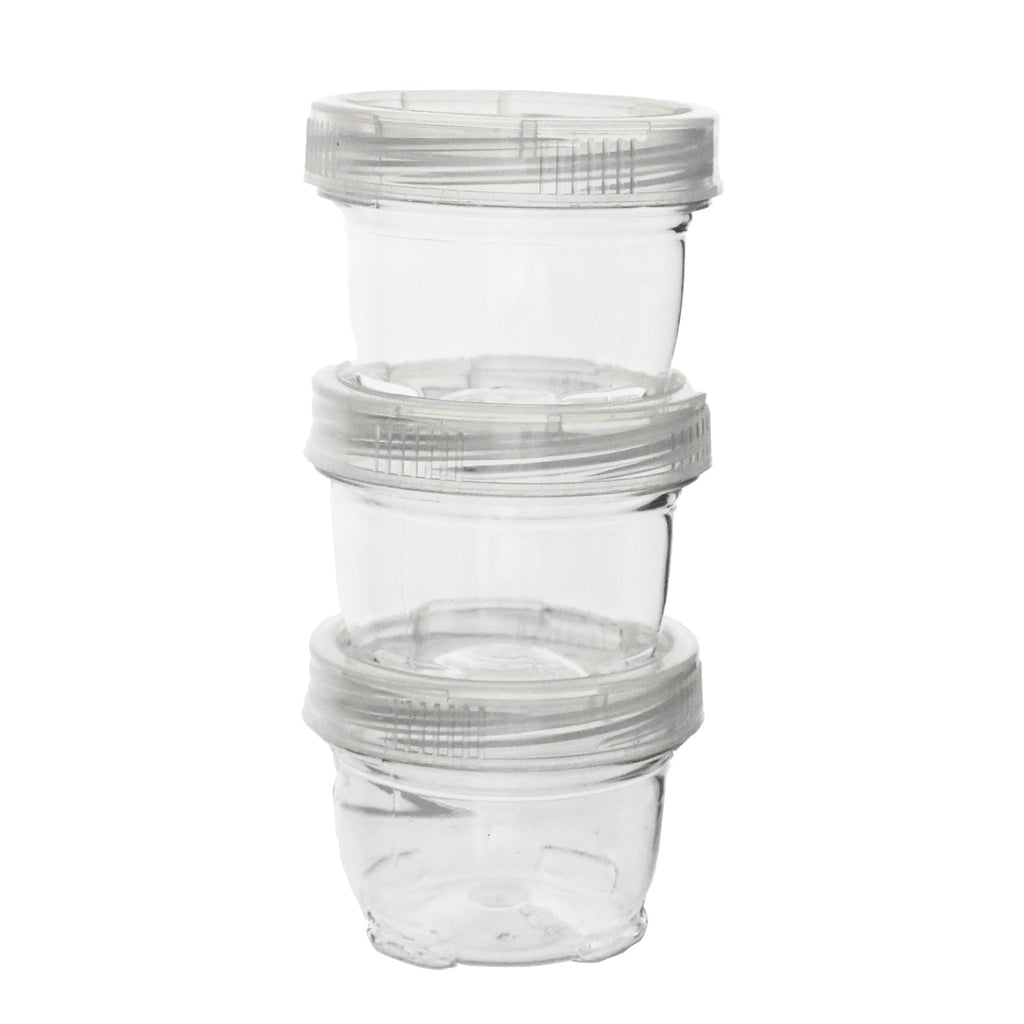 Screw-Stack Canisters, 1-1/2-Inch, 3-Count