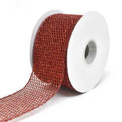 Grand Net Glitter Wired Edge Christmas Ribbon, 2-1/2-Inch, 10-Yard