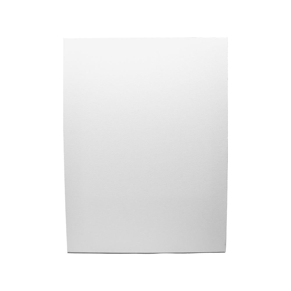 Premium Stretched Art Canvas Board, White, 16-Inch