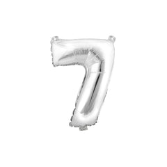 Aluminum Foil Number Balloon, 34-inch
