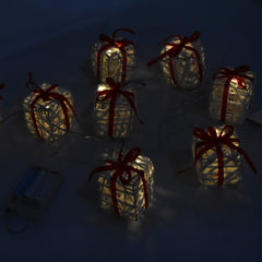 Christmas Presents String Light Garland, 4-Feet