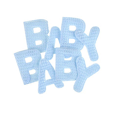 Baby Puffy Crochet Knitted Letters, 8-Piece