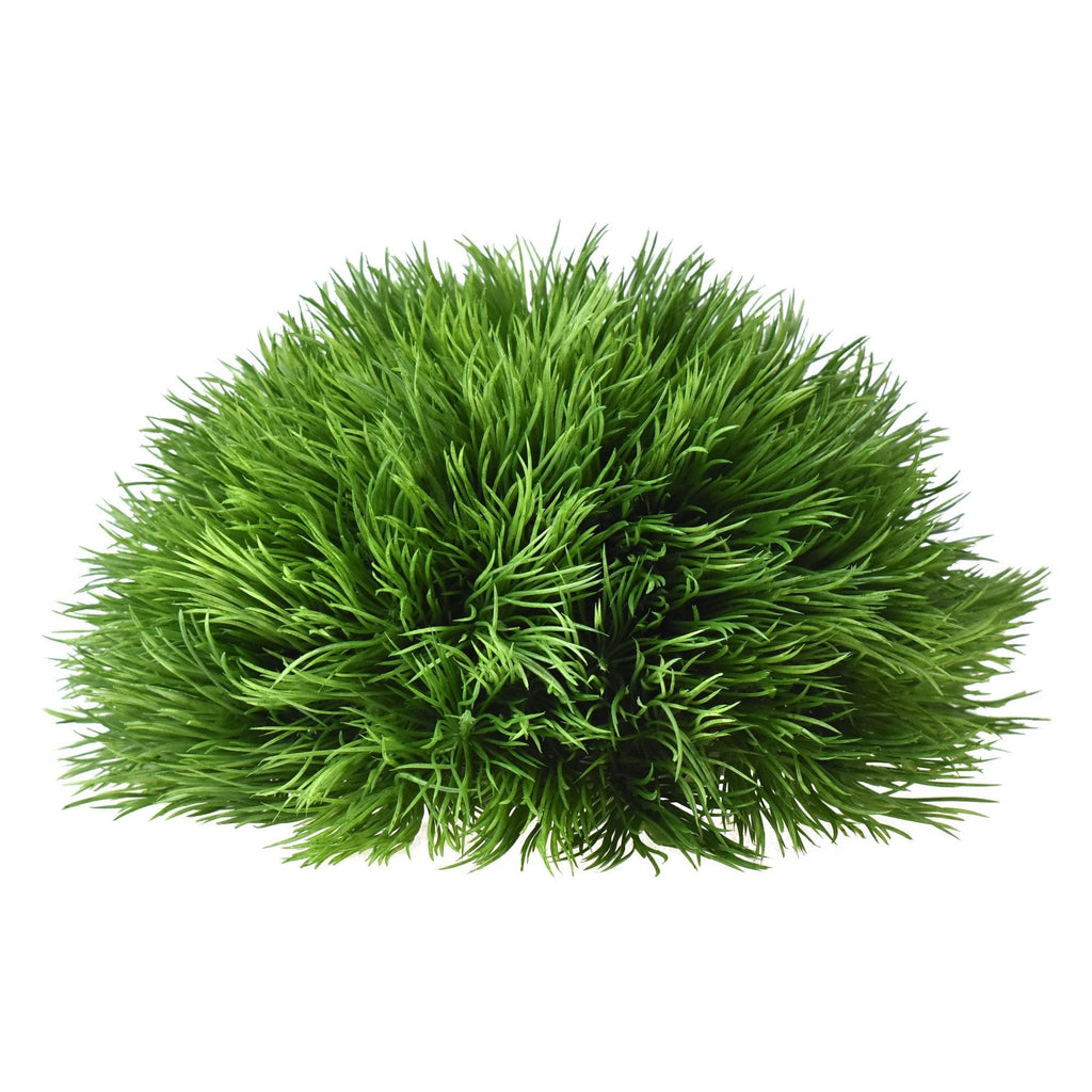 Artificial Pine Grass Half Dome, 10-Inch