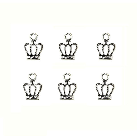 Royal Crown Charms, 1/2-Inch, 6-Count