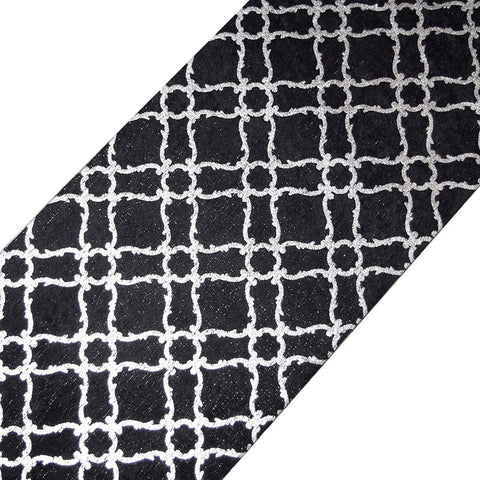 Velveteen Fabric Self-Adhesive Deluxe Sticker, 4x11-Inch, Moroccan Black