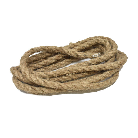 Natural Jute Craft Rope, Natural, 9-Feet