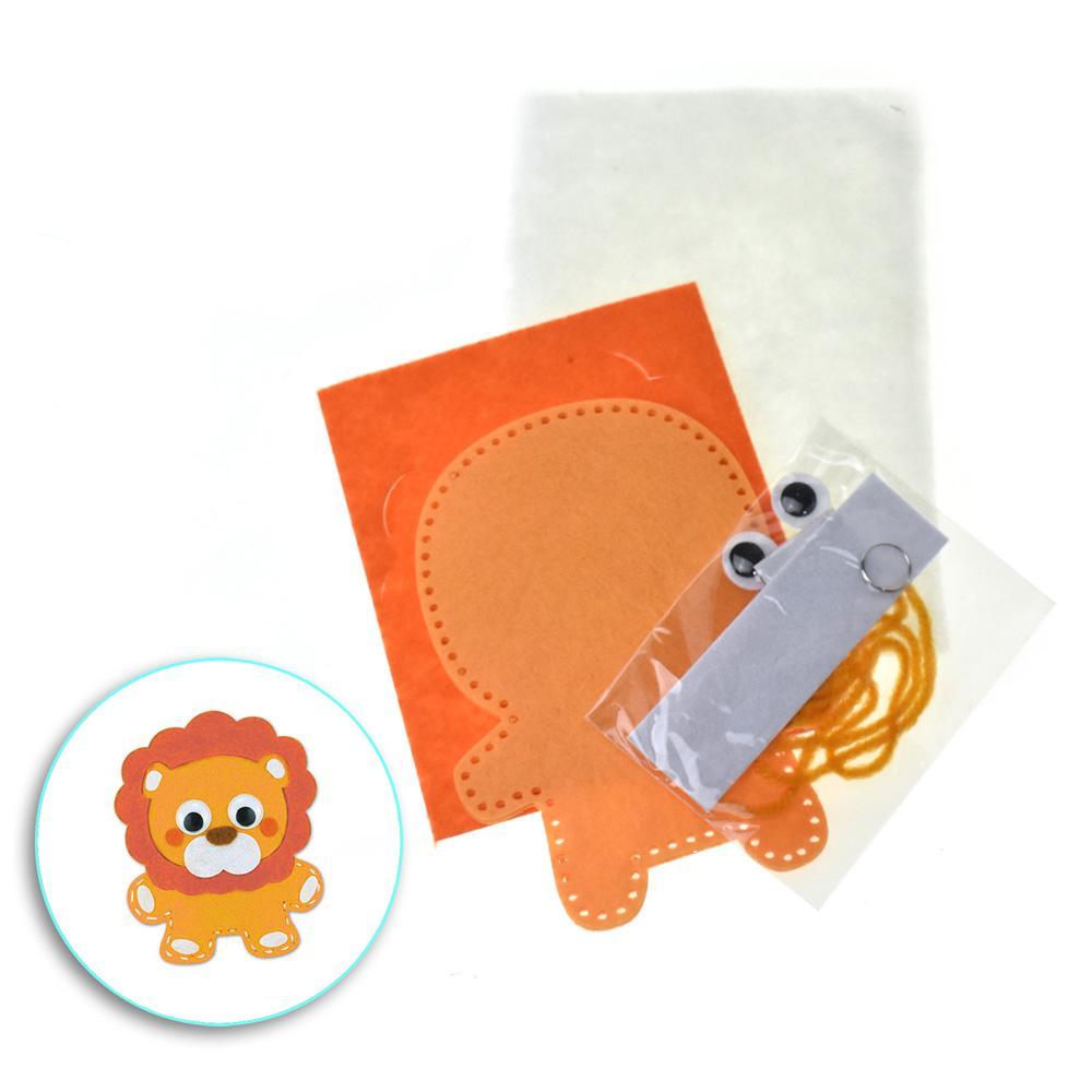 Lion Felt Friend Crafting Kit, 5-Inch