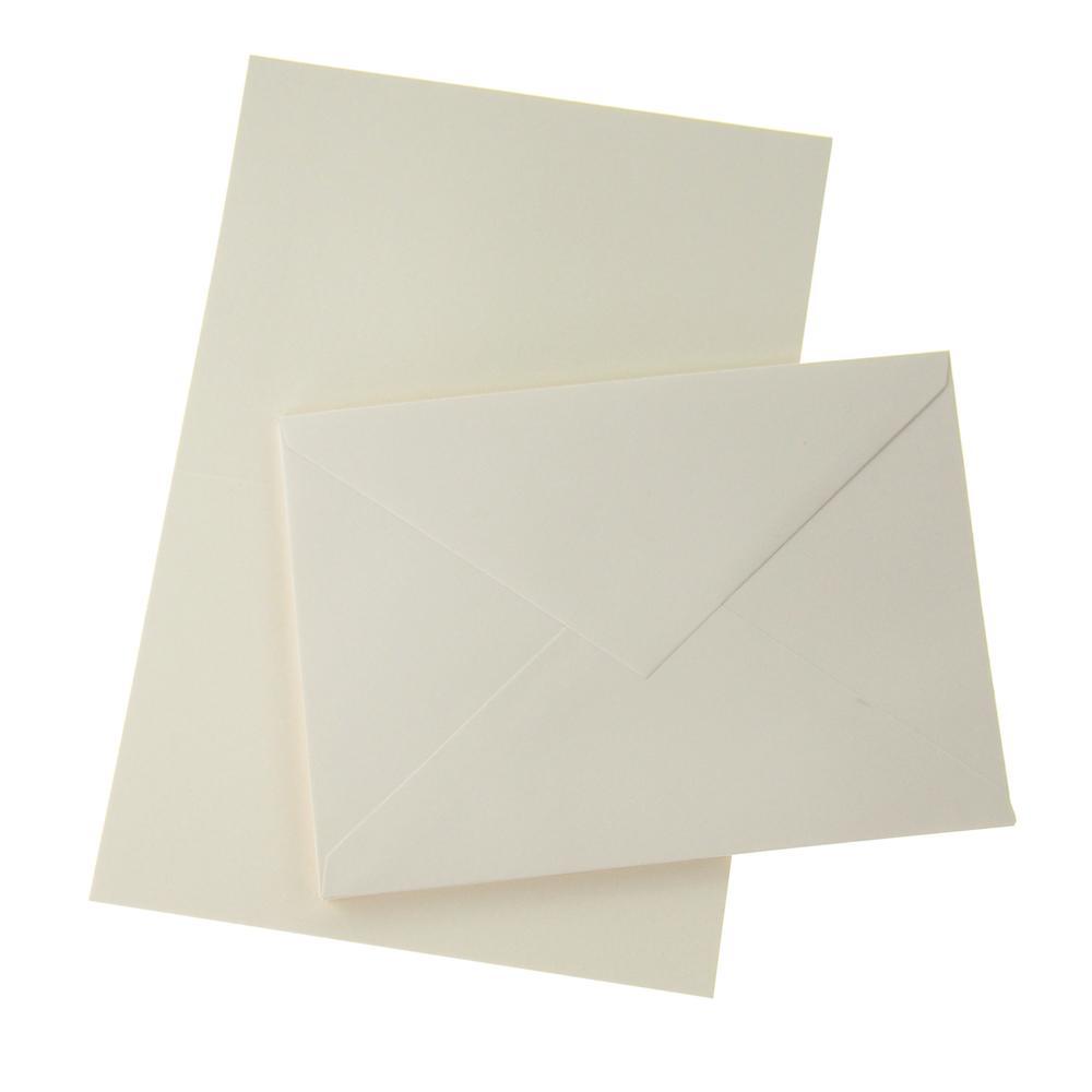 Blank Invitations Envelopes, Cream, 5-7/8-Inch, 6-Count
