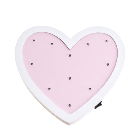 Heart LED Light Up Wall Decor, 10-Inch