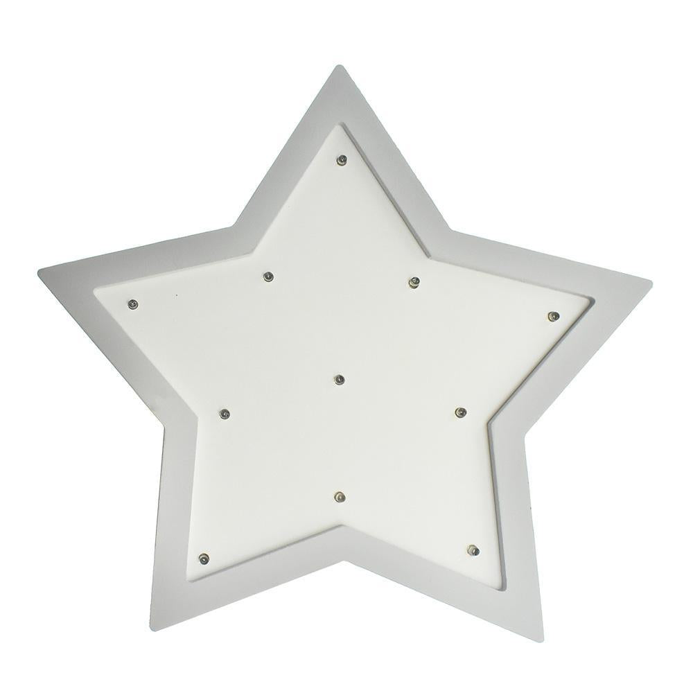 Star LED Light Up Wall Decor, 12-Inch