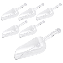 Plastic Candy Scoops Serveware Tableware, 6-1/2-inch, 6-count